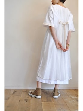 「thomasmagpie」｜「アイテム（ワンピース）」を使った、chaosbohemiaさん（レディース・165cm）の春コーディネート