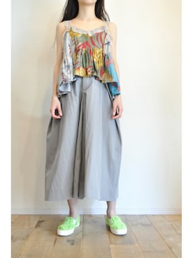 「JNBY（ジェーエヌビーワイ）のアイテム」を使った、chaosbohemiaさん（レディース・155cm）の夏コーディネート