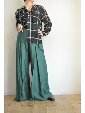 「hippiness（ヒッピネス）のアイテム」を使った、chaosbohemiaさん（レディース・165cm）の夏コーディネート