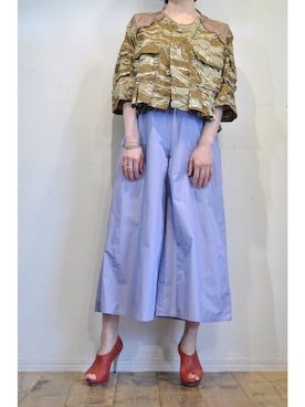 「RehersalL（リハーズオール）のアイテム（ジャケット/アウター）」を使った、chaosbohemiaさん（レディース・165cm）の冬コーディネート