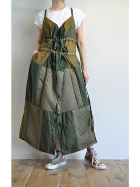 「軍物」｜chaosbohemiaさん（レディース・165cm）の冬コーディネート