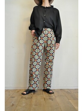 「thomasmagpie」｜「アイテム（パンツ）」を使った、chaosbohemiaさん（レディース・165cm）の春コーディネート
