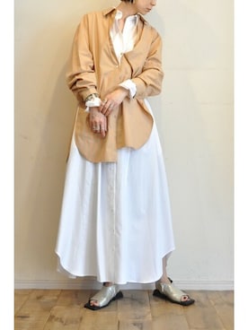 「--（--）のアイテム（シューズ）」を使った、chaosbohemiaさん（レディース・165cm）の春コーディネート