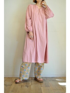 「thomasmagpie」｜chaosbohemiaさん（レディース・165cm）の夏コーディネート