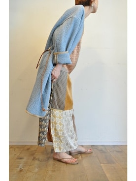 「RehersalL（リハーズオール）のアイテム（ジャケット/アウター）」を使った、chaosbohemiaさん（レディース・165cm）の秋コーディネート