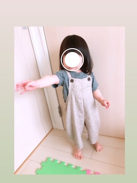 「CHANNEL（チャンネル）のアイテム」を使った、sakura...mama◡̈♥︎ さん（キッズ・80cm）の夏コーディネート