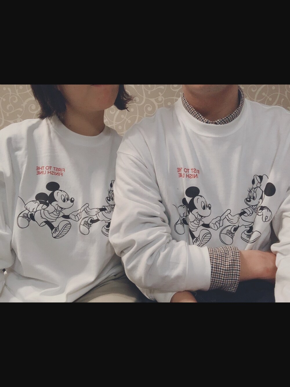 「GU」｜「GUのアイテム（Tシャツ/カットソー、ホワイト系）」を使った、あ   す   かさん（メンズ・173cm）の冬コーディネートの1枚目の写真