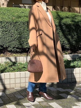 「OZOC（オゾック）のアイテム（チェスターコート）」を使った、shangtianqingxiangさん（レディース・160cm）の夏コーディネート
