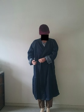 「LQQK STUDIO（ルックスタジオ）のアイテム（帽子）」を使った、ﾌﾟﾚｲﾘｨさん（レディース・163cm）の春コーディネート