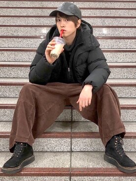 「2018マイベストコーデ」｜「アイテム（その他）」を使った、RiKu.さん（メンズ・171cm）の冬コーディネート