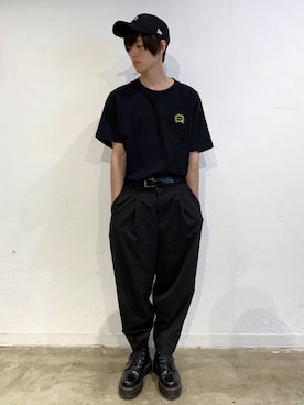 「R.R.G.S（アールアールジーエス）のアイテム」を使った、RiKu.さん（メンズ・171cm）の春コーディネート