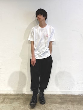 「R.R.G.S（アールアールジーエス）のアイテム」を使った、RiKu.さん（メンズ・171cm）の夏コーディネート