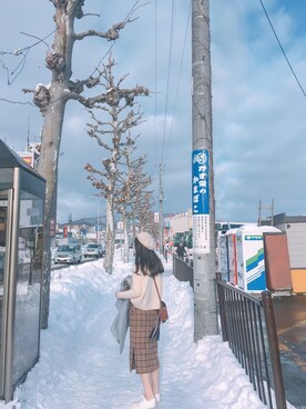 スカートを使った 北海道寒い の人気ファッションコーディネート Wear