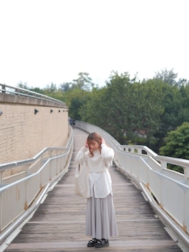 sandracさん（レディース・160cm）の春コーディネート