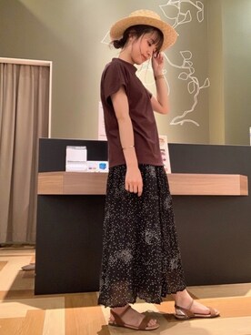 marinaさん（レディース・158cm）の夏コーディネート