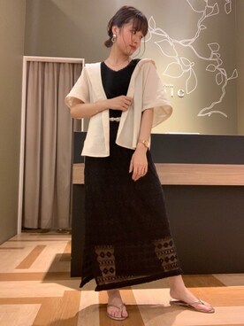 marinaさん（レディース・158cm）の夏コーディネート