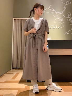 marinaさん（レディース・158cm）の夏コーディネート