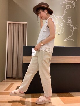 marinaさん（レディース・158cm）の夏コーディネート