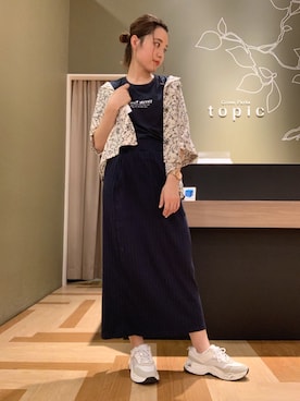 marinaさん（レディース・157cm）の夏コーディネート