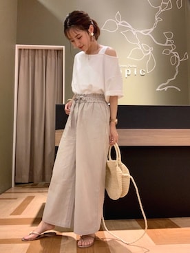 marinaさん（レディース・158cm）の夏コーディネート