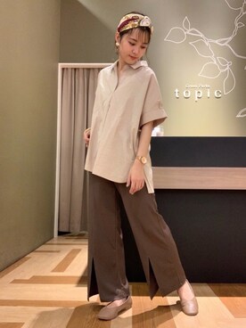 marinaさん（レディース・158cm）の夏コーディネート