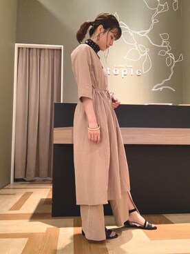 marinaさん（レディース・158cm）の夏コーディネート