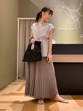 marinaさん（レディース・158cm）の夏コーディネート