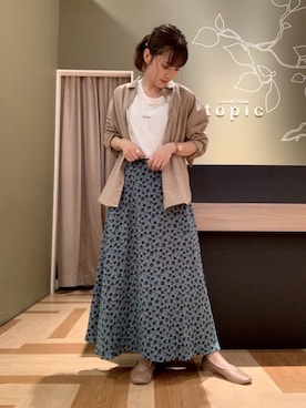 marinaさん（レディース・158cm）の夏コーディネート