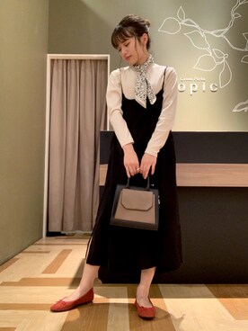 marinaさん（レディース・158cm）の秋コーディネート