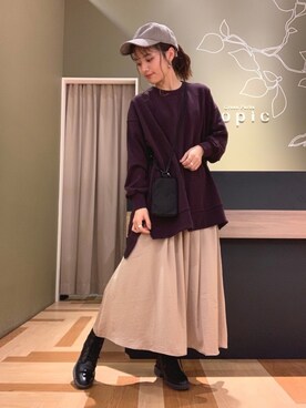 marinaさん（レディース・158cm）の秋コーディネート