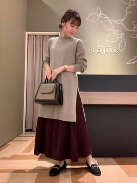 marinaさん（レディース・158cm）の秋コーディネート