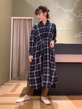 marinaさん（レディース・158cm）の秋コーディネート