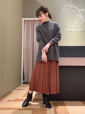 marinaさん（レディース・158cm）の秋コーディネート