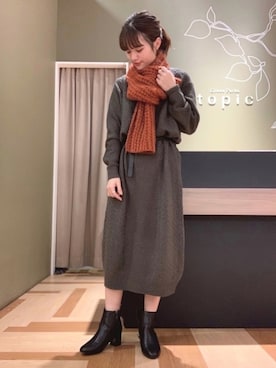 marinaさん（レディース・158cm）の秋コーディネート