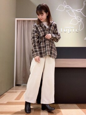 marinaさん（レディース・158cm）の秋コーディネート