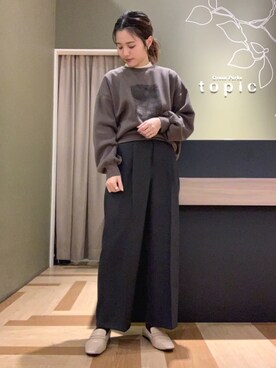 marinaさん（レディース・158cm）の冬コーディネート