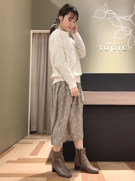 marinaさん（レディース・158cm）の冬コーディネート