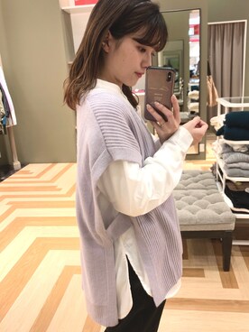 marinaさん（レディース・158cm）の冬コーディネート