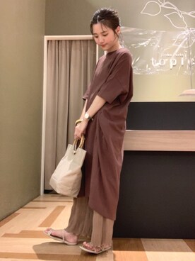 marinaさん（レディース・158cm）の夏コーディネート