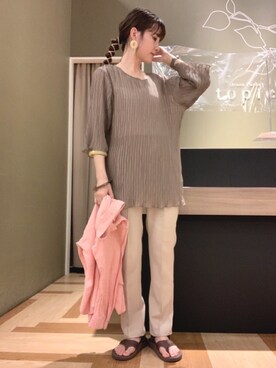 marinaさん（レディース・158cm）の夏コーディネート