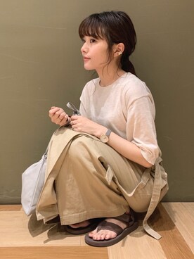 marinaさん（レディース・158cm）の夏コーディネート