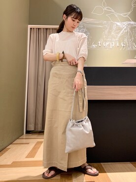 marinaさん（レディース・158cm）の夏コーディネート