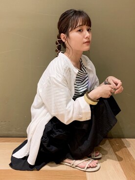 marinaさん（レディース・158cm）の夏コーディネート