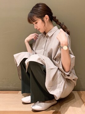 marinaさん（レディース・158cm）の秋コーディネート