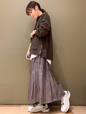 「秋のマイ旬スタイル」｜「アイテム（その他）」を使った、marinaさん（レディース・158cm）の秋コーディネート