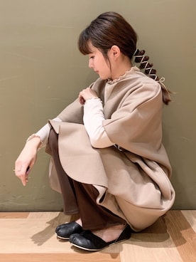 marinaさん（レディース・158cm）の秋コーディネート