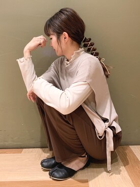marinaさん（レディース・158cm）の秋コーディネート