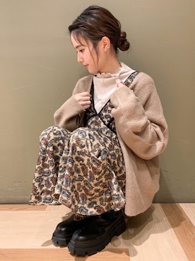 marinaさん（レディース・158cm）の秋コーディネート