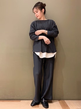 marinaさん（レディース・158cm）の秋コーディネート