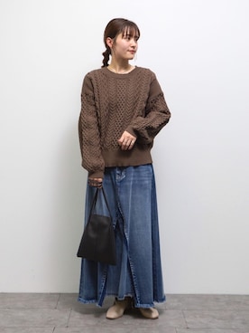 marinaさん（レディース・158cm）の秋コーディネート